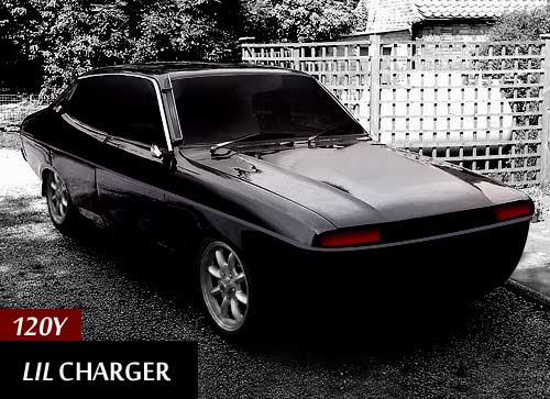 Datsun 120 y modified to charger challenger